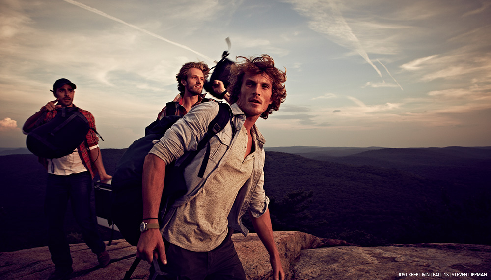 Lifestyle apparel campaign photography